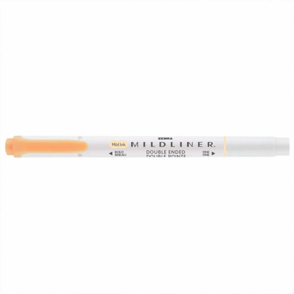 ZEBRA Mildliner Textmarker mit 2 Spitzen orange