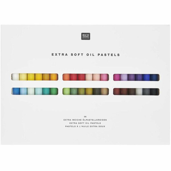 Rico Design Ölpastellkreide 36 Farben