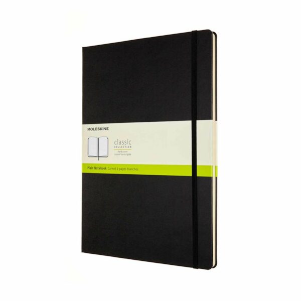 Moleskine Notizbuch blanko Hard Cover schwarz A4