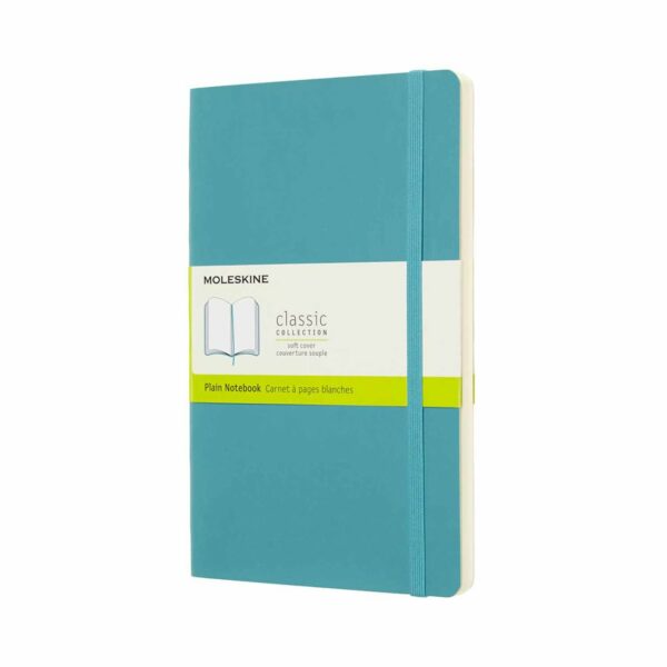 Moleskine Notizbuch blanko Soft Cover A5 riffblau