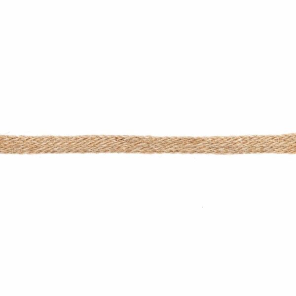 Jute-Band geflochten natur 12mm