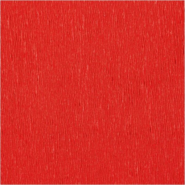 folia Krepppapier 50x250cm feuerrot