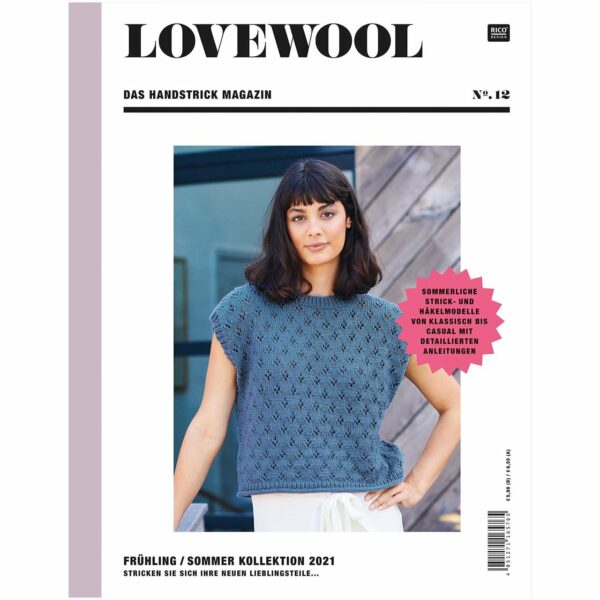 Rico Design Lovewool Nr.12 Handstrickmagazin Frühjahr-Sommer