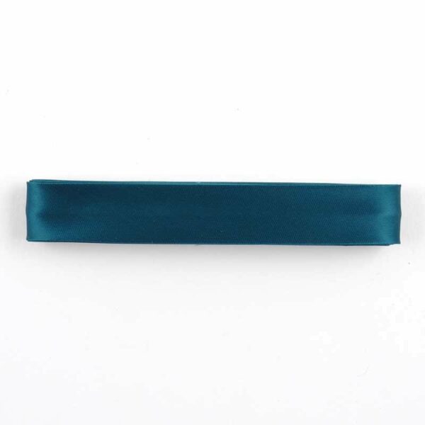 Gütermann Schrägband 20mm Satin 2m grünblau Nr. 6116