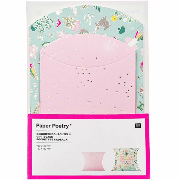 Paper Poetry Geschenkschachteln Wonderland 6 Stück