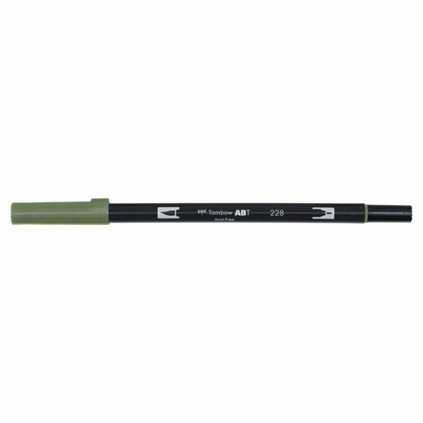 Tombow ABT Dual Brush Pen grey green 228