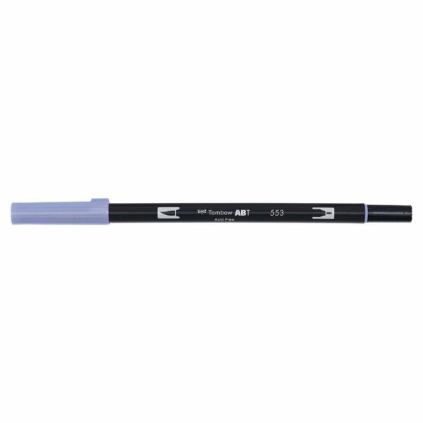 Tombow ABT Dual Brush Pen mist purple 553