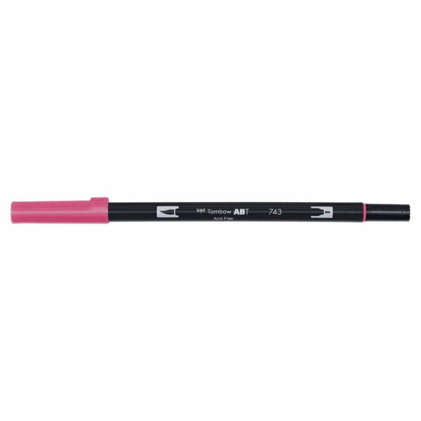 Tombow ABT Dual Brush Pen hot pink 743