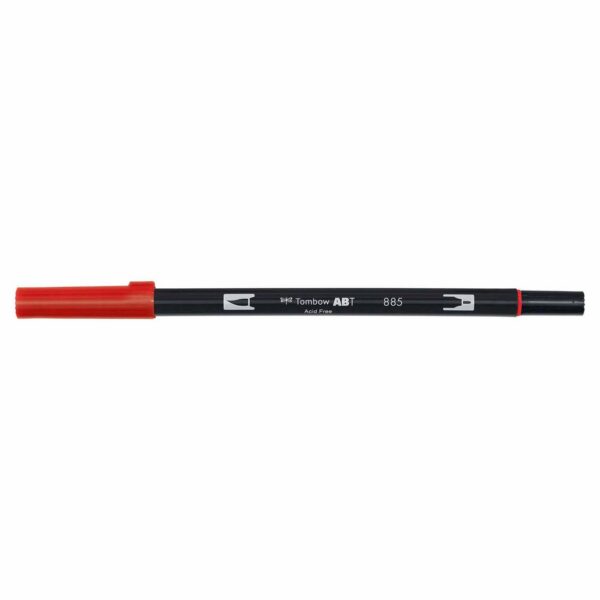 Tombow ABT Dual Brush Pen warm red 885
