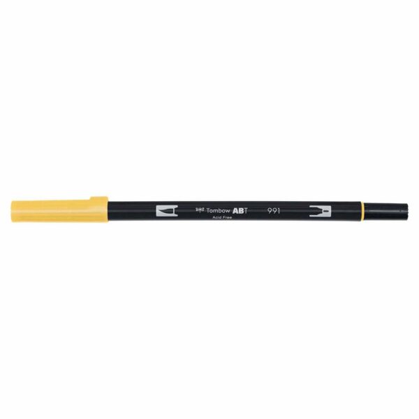 Tombow ABT Dual Brush Pen light ochre 991
