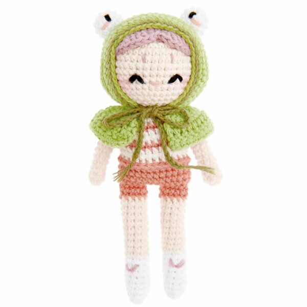 Häkelset Frosch-Puppe aus Ricorumi Crochet Your Character