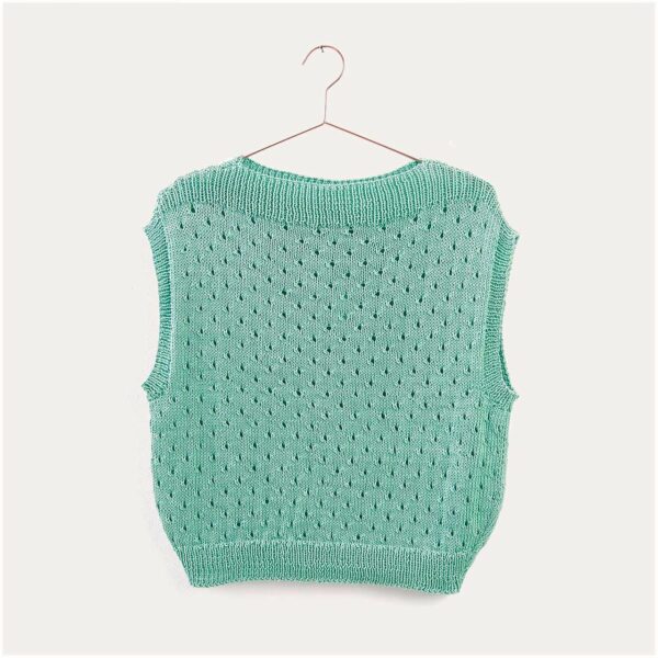 Strickset Top Modell 06 aus Lovewool Nr. 16 40 mint