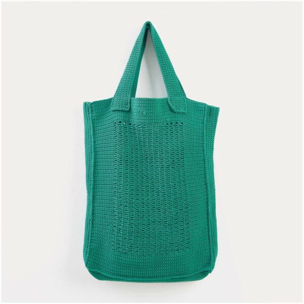 Häkelset Tasche Modell 14 aus Lovewool Nr. 16 aqua