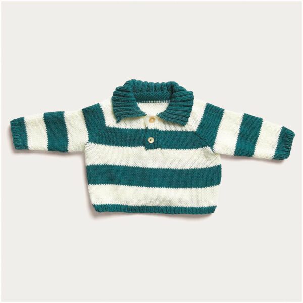 Strickset Pullover Modell 12 aus Baby Nr. 34 68/80