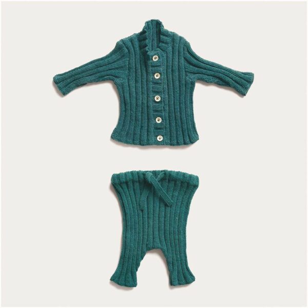 Strickset Jacke und Hose Modell 17/18 aus Baby Nr. 34 92/98