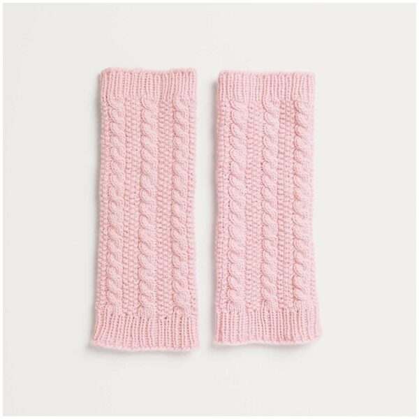 Strickset Beinstulpen Modell 03 aus Kids Nr. 11 98/104 rosa