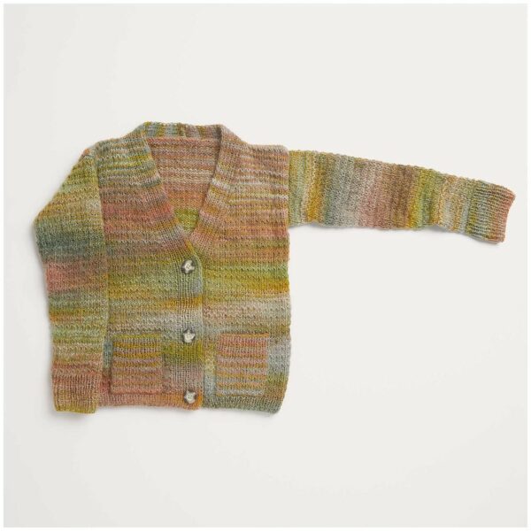 Strickset Jacke Modell 16 aus Kids Nr. 11 122/128