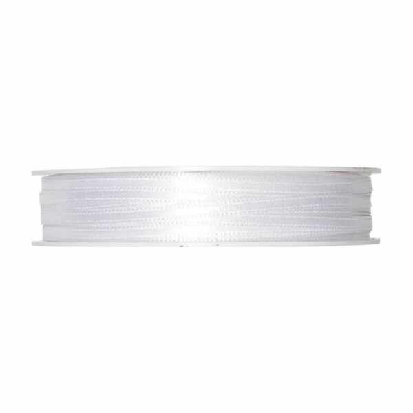 Satinband 3mm 10m weiß