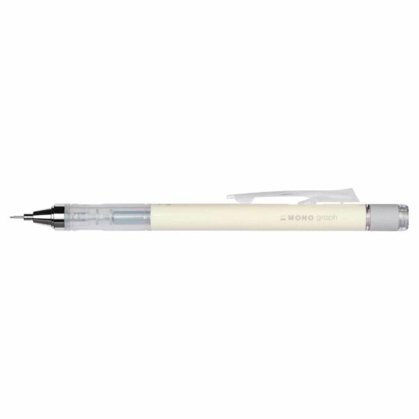 Tombow MONO graph Druckbleistift Pastell cremegelb