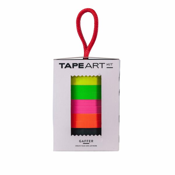 TAPE ART KIT Tape Set Gaffer Neon 14mm 25m 10teilig