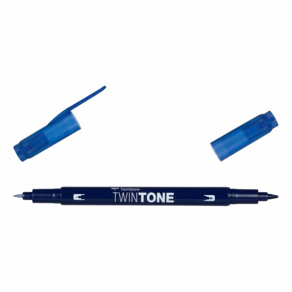 Tombow TwinTone Fasermaler navy